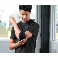 VibraCool EasyFit - bewezen hulpmiddel voor pijnverlichting bij elleboog of pols, zoals RSI, Carpaal Tunnel Syndroom, Tenniselleboog, Golfelleboog